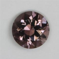 Mauve droplet of color.