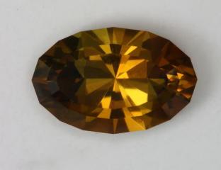 Golden Brown Oval, Dravite