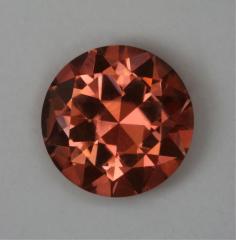Orange Pink Medium Toned Round