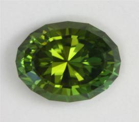 Darker Grass Green Oval