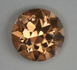 Orange to peach pastel round