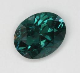 Nice Blue Green Medium Dak Toned Oval