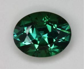 Great bright blue green Namibian oval