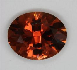 Simply dravite, nice orange flash, oval