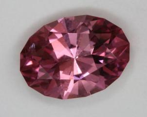 Included medium pink, medium toned oval