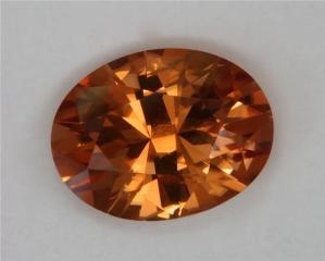 Smaller Oval with Great Orange color.