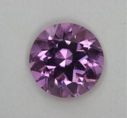 Included round with a great medium toned lavender color.