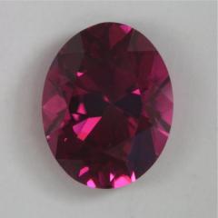Bright, flashy, medium toned pink.