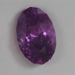Great pinkish purple cuprian oval.