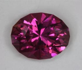 Great rich pink, clean oval