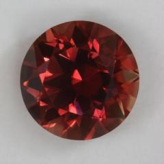 Red Orange Garnet like round