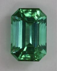 Great GEM sea foam emerald cut from Afghanistan