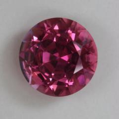 A nice eye clean medium rich pink round
