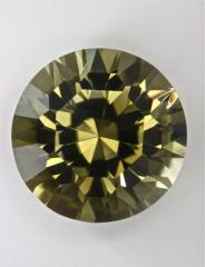 Large Brownish Yellow Green Round
