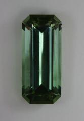 Nice long ratio green emerald cut