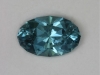 Nice Namibian Blue Oval with medium tone.