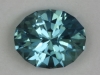 Nice clean, medium blue oval