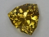 saturated yellow shield cut
