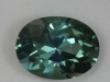 Definitely blue green oval