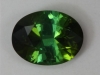 Nicely saturated green dichroic oval