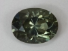 Medium toned gray green oval