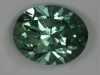 Bright medium light green oval