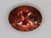 orange pink dichroic oval