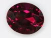 A red that made it to be a Rubellite, oval