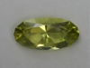 An extra long ratio oval in sparkling yellow.