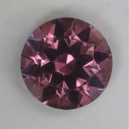 Medium light toned pink with a twist of purple round.  #22