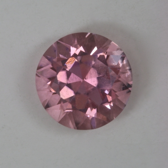 A round baby pink that is eye clean and comes form Afghanistan.  #30