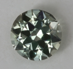 Pale yellow green, not dichroic, droplet of color  #617