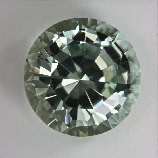 A large bright non dichroic mint green round.  #936