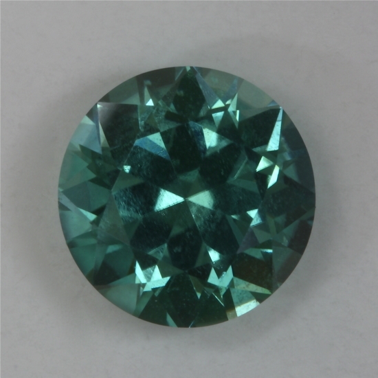 Beautiful medium tone, pastel blue green round. #137