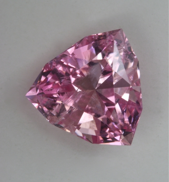 Included, ultimate pink eye candy, shield cut.  #186