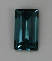 medium toned, blue baguette  #355